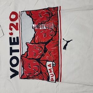 Vintage Puma Vote '20 Shirt Men's Size L NWT
